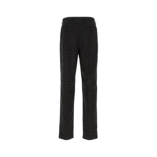 Monogram Jacquard Trousers