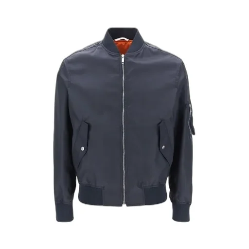 Bomber Jacket With Logo