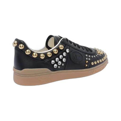 Studded Low-Top Sneakers