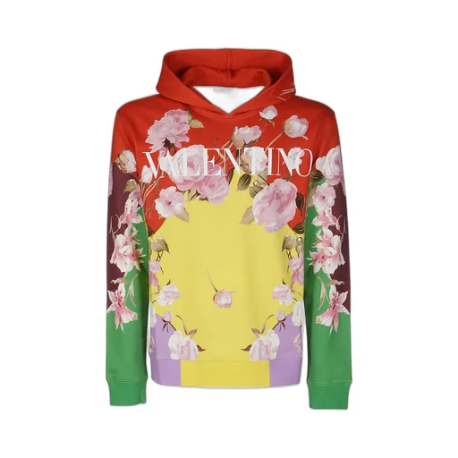 Floral Print Hoodie