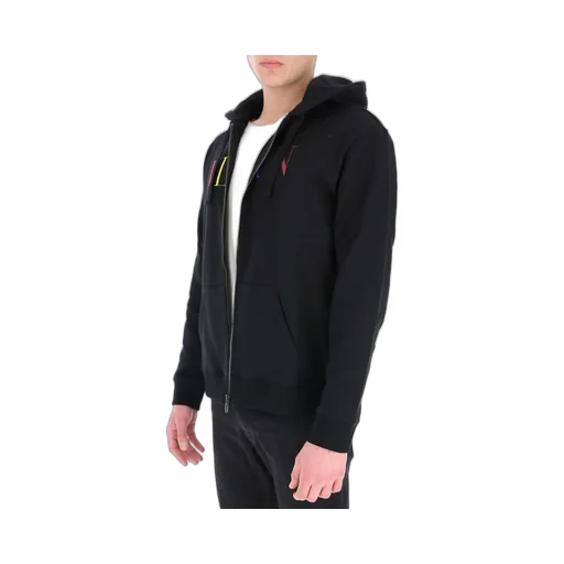 Zip-Up Hoodie With Logo