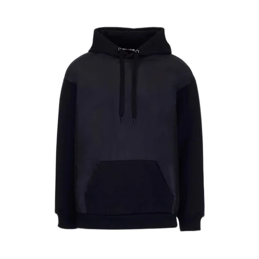 Hoodie With Contrast Sleeves
