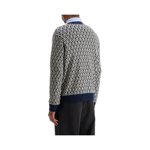 Jacquard Knit Sweater