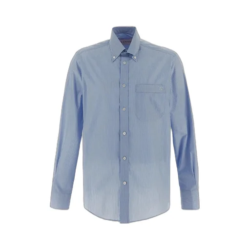 Striped Button-Down Shirt