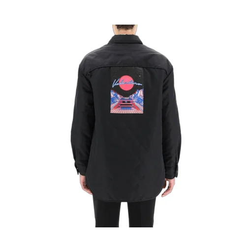 Quilted Jacket With Patches