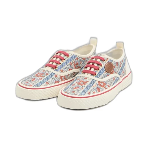 Low-Top Canvas Sneakers