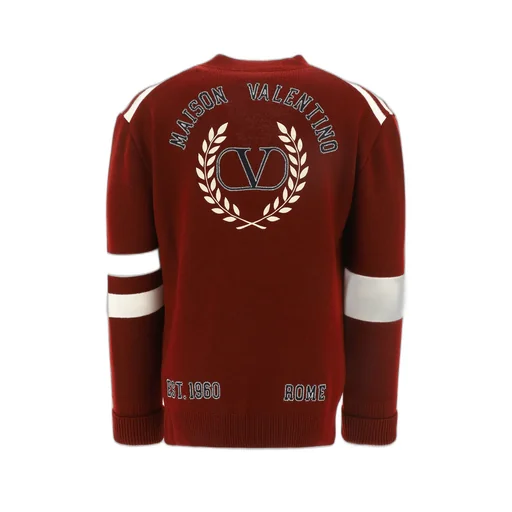 Cardigan With Vltn Logo