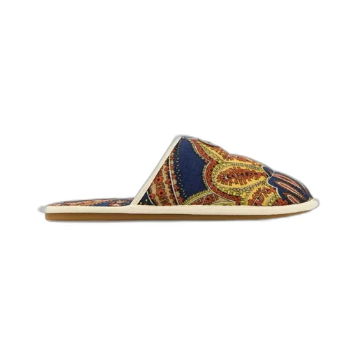 Paisley Print Slippers