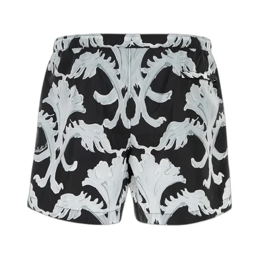 Baroque Print Swim Shorts