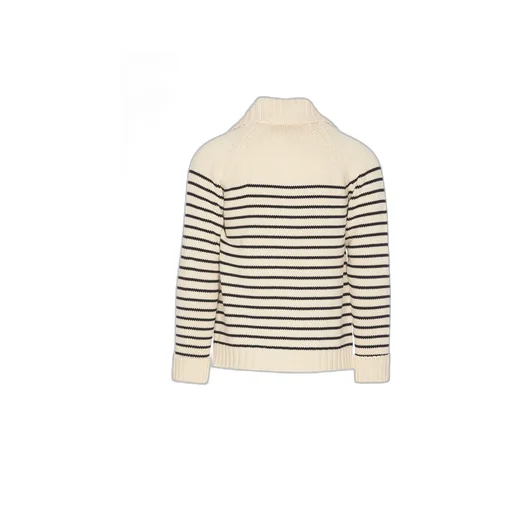 Striped Shawl Collar Cardigan
