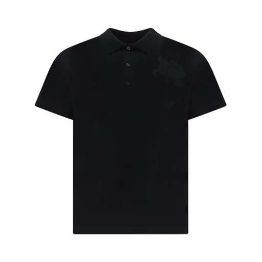 Rose Print Polo Shirt