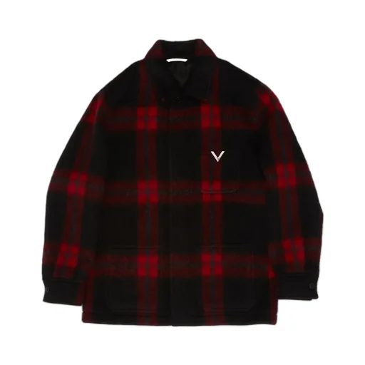 Plaid Wool Jacket