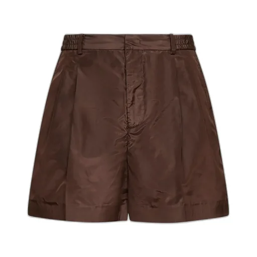 Pleated Shorts