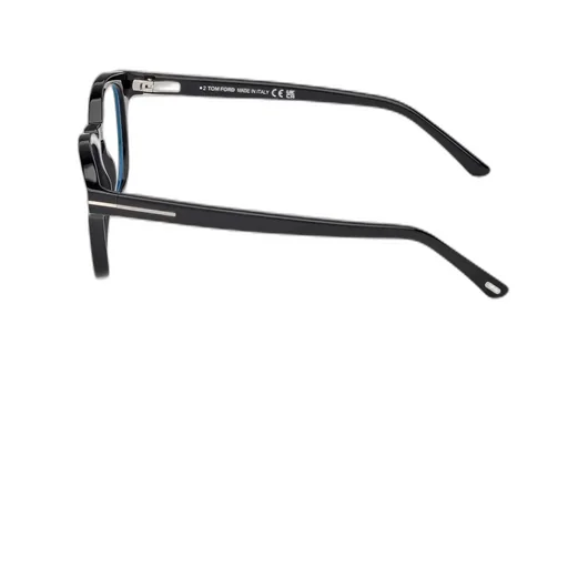Eyeglasses With Clip-On Sunglasses