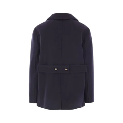 Double-Breasted Wool Coat
