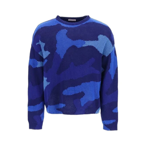 Camouflage Knit Sweater