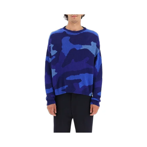 Camouflage Knit Sweater