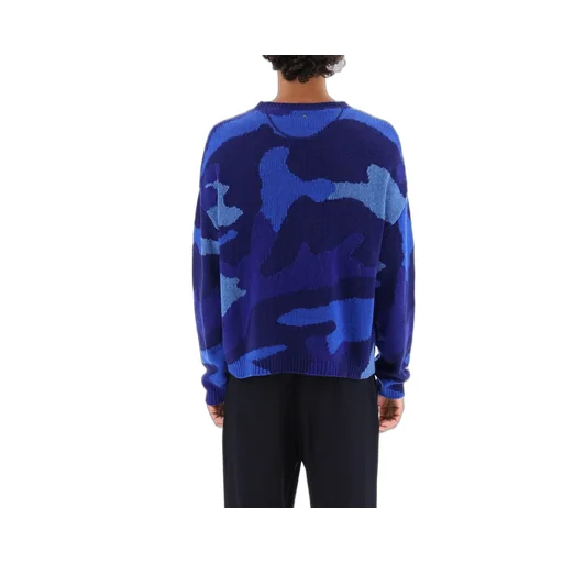 Camouflage Knit Sweater