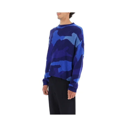 Camouflage Knit Sweater