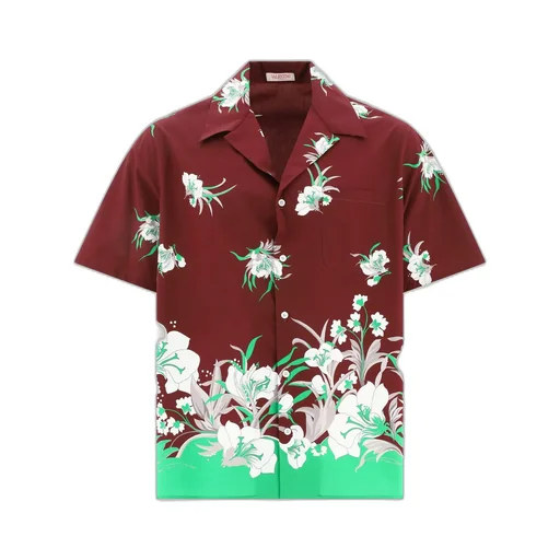 Printed Silk Shirt