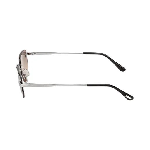 Rimless Octagonal Sunglasses
