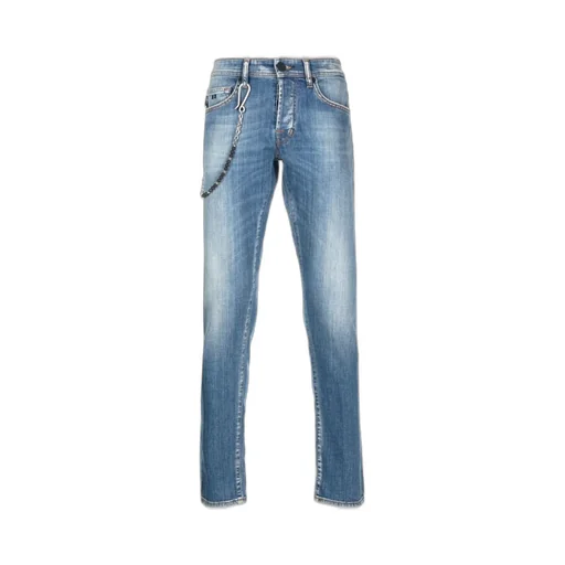 Slim Fit Jeans With Chain Detail