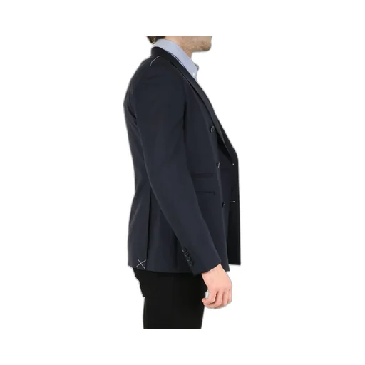Double-Breasted Blazer With Vest