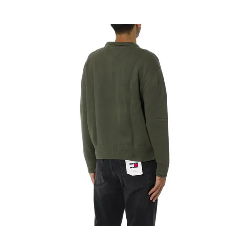 Zip-Up Collared Knit