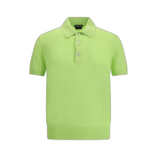 Short Sleeve Knit Polo Shirt