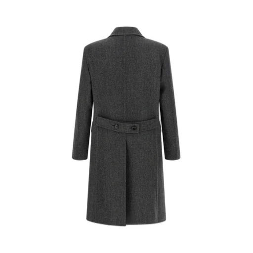 Double-Breasted Wool Coat