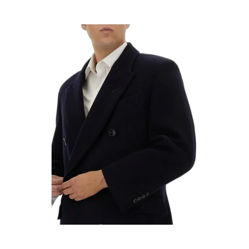 Double-Breasted Wool Coat