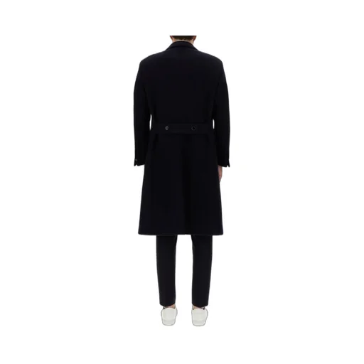 Double-Breasted Wool Coat