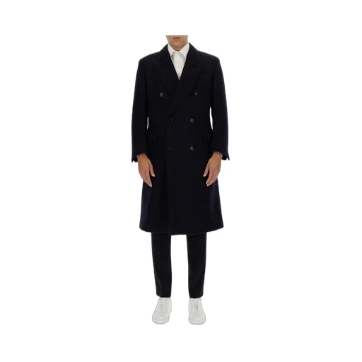 Double-Breasted Wool Coat