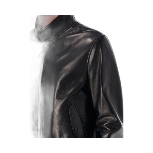 Leather Bomber Jacket