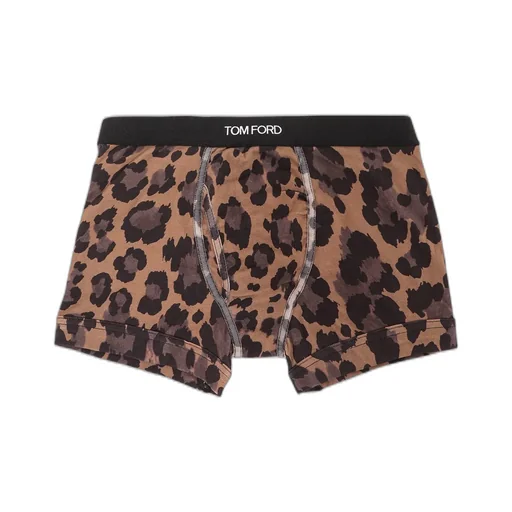 Boxer Briefs With Leopard Print