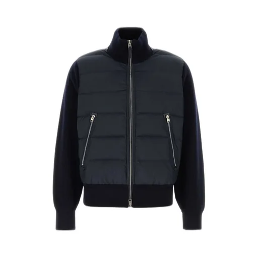 Bomber Jacket With Quilted Vest