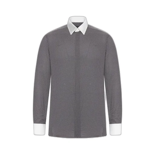 Microdot Print Shirt
