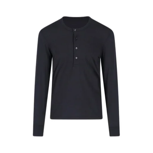 Long Sleeve Henley T-Shirt