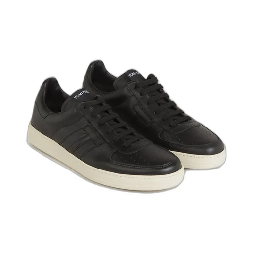 Low-Top Leather Sneakers