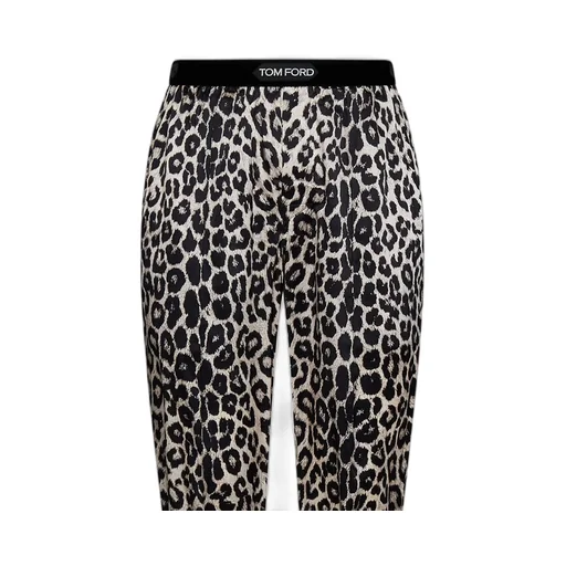 Leopard Print Pajama Pants