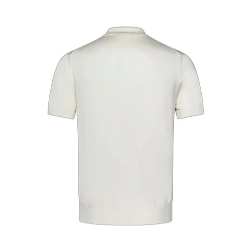 Short Sleeve Knit Polo Shirt