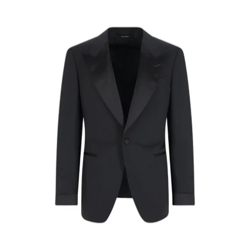 Single-Breasted Tuxedo Jacket