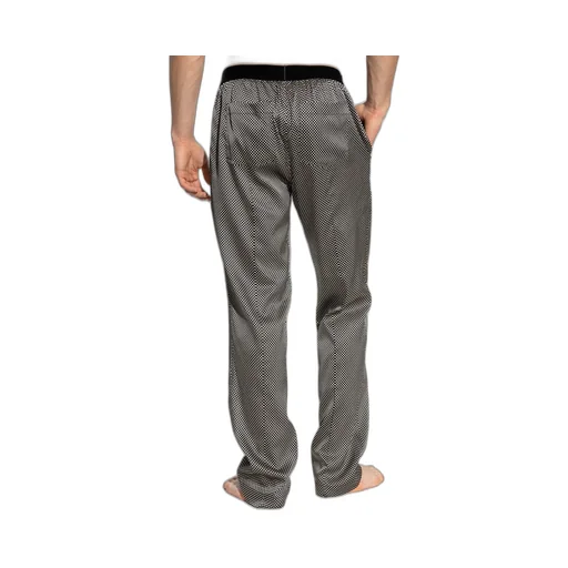 Logo Print Pajama Pants