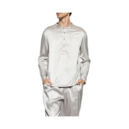 Band Collar Shirt