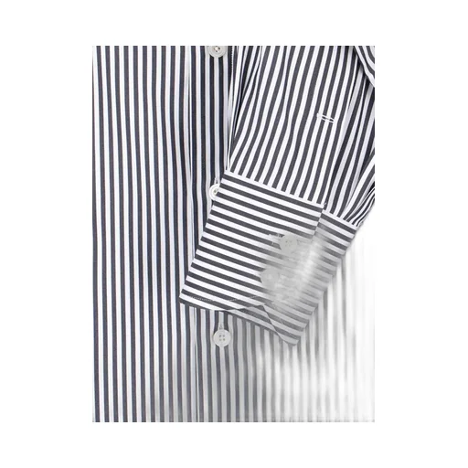 Striped Cotton Poplin Shirt