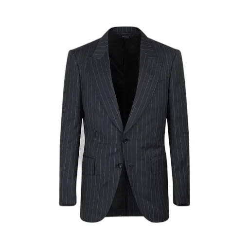Pinstripe Suit Jacket