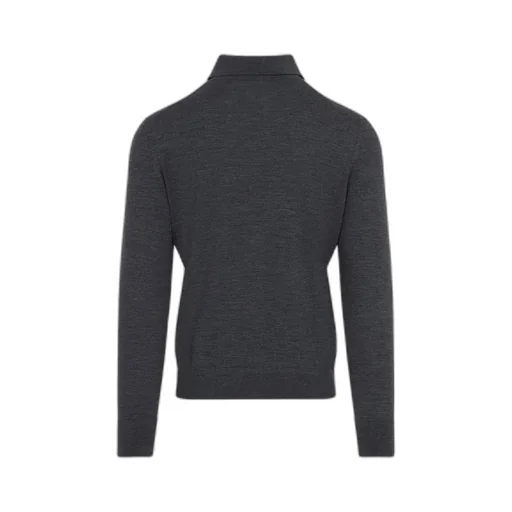 Long-Sleeved Polo Shirt