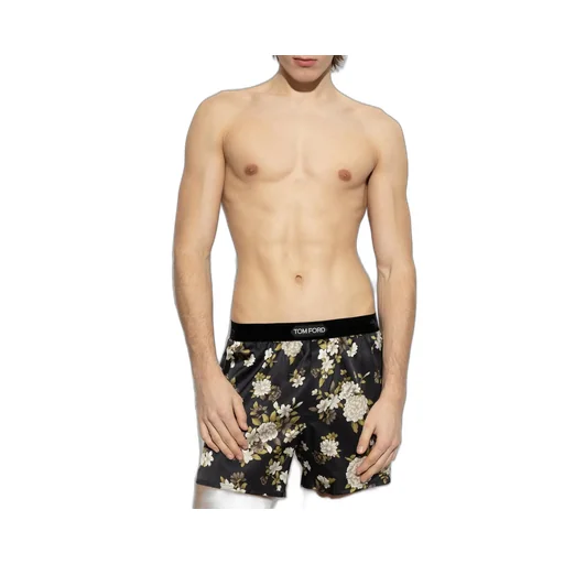 Boxer Shorts With Floral Print