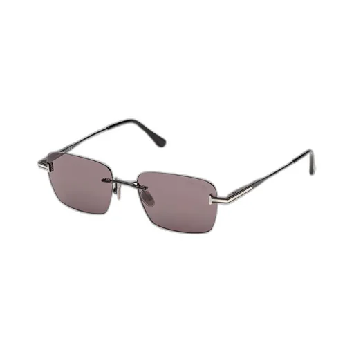 Rimless Rectangular Sunglasses