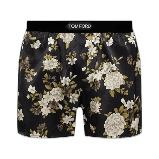 Boxer Shorts With Floral Print